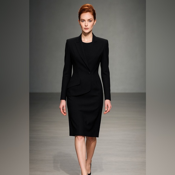 Burberry Dresses & Skirts - 💎 🎉HOST PICK🎉 Burberry Classy, Subtle yet Sexy and Professional Black Dress